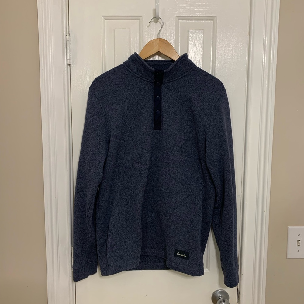 Swannies Men’s 1/4 Snap Pullover Sweater Jacket